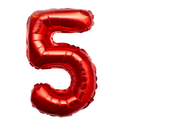 beautiful golden sign written five