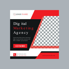 Creative Digital Marketing Banner Design 