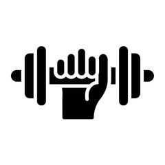 Dumbbell Vector Icon