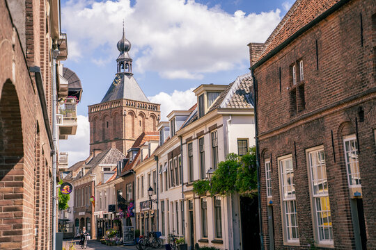 Old town street of Culemborg