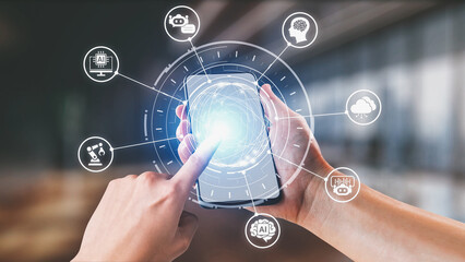 AI Assistant Brain Processor with LLM Technology, Big Data, Machine Learning, Generative AI for Business Support, Future Agentic AI Technology and Artificial Intelligence Prompt Engineering. Spire