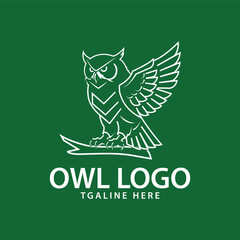 owl logo design