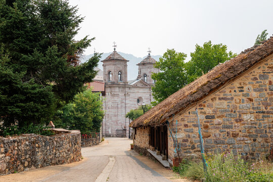 Rustic beauty of Somiedo Valley village in Asturias
