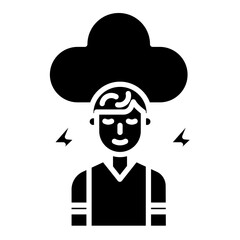 Depression Vector Icon