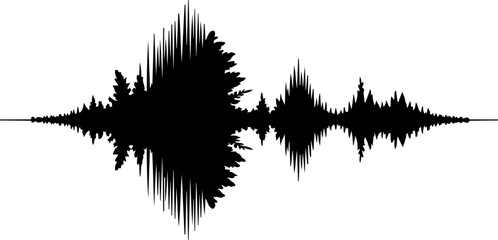 Sound Waveform Visualization A Visual Representation of Audio Frequencies and Amplitude
