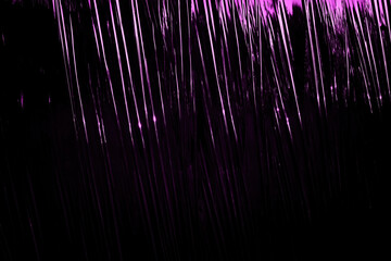 Background made of dark purple polyethylene film.
