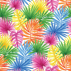 Tropical Seamless Pattern Design