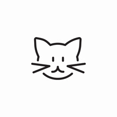 cat pet icon sign vector