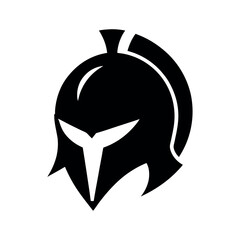 Helmet Black Silhouette Vector Symbol