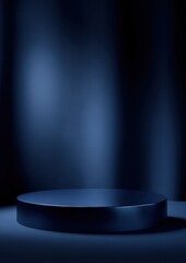 A sleek and modern stage for spotlighting products in an abstract, artistic composition.