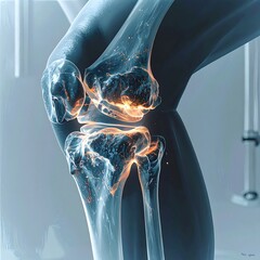 Medical 3D Knee X-ray