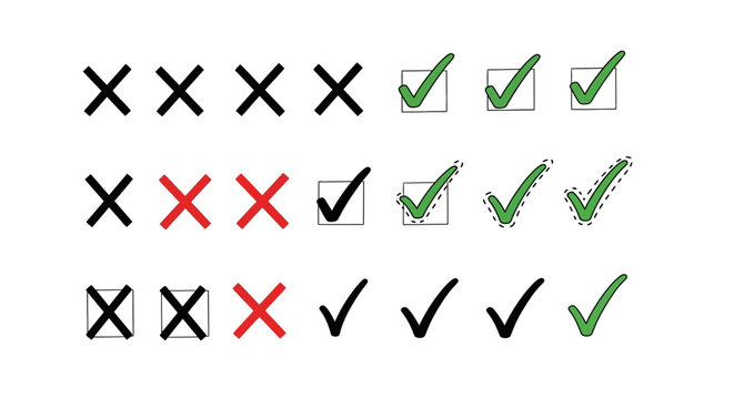 Visual Representation of Correct and Incorrect Choices and Options Selection Progress Tracking