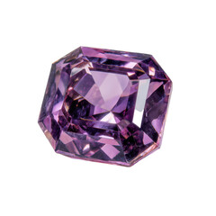 purple gem png faceted gemstone png brilliant gem png sparkling jewel png violet gemstone png transparent background image