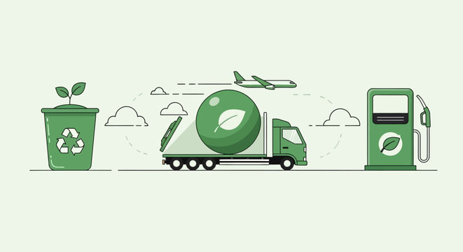 Sustainable transportation and logistics for a greener future with eco-friendly solutions and renewable energy sources