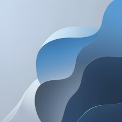 abstract blue wave background