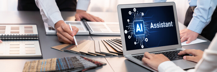 Generative AI virtual assistant tools for prompt engineer and user for ease of engage artificial intelligence AI technology help people to work with generative AI functions by prompting the AI brisk