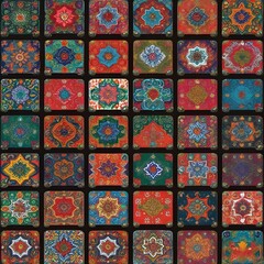 stained glass mosaic