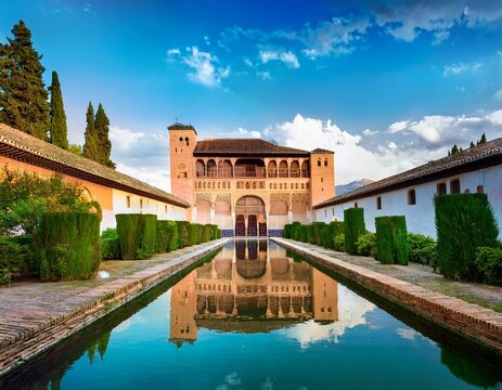 el partal alhambra granada spain