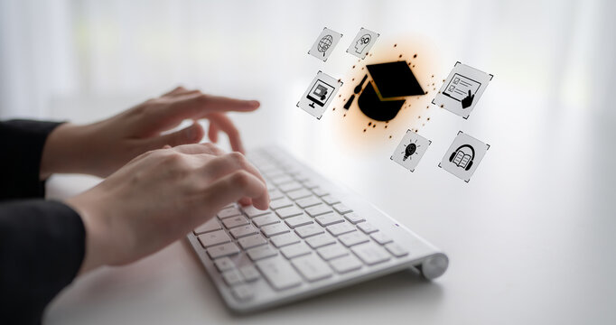 Online learning system combining digital education, e-learning, and virtual classroom to enhance learning, assessment, and global knowledge sharing. Latch