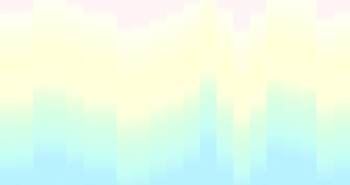 Soft Animated Gradient Stripes &ndash; Pastel Yellow to Mint Green Flowing Background
