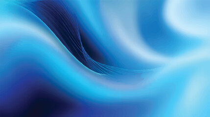 Abstract futuristic glowing neon blue marble lines. Hi speed motion moving concept on bright blue dark background illustration. Water glass effect backdrop
