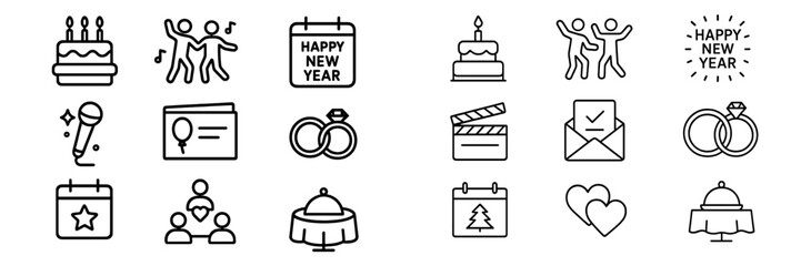 Celebrating special occasions with symbols of joy, love, and togetherness in various activities and events