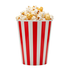 Irresistible overflowing bucket of freshly popped popcorn, perfect for movie nights and celebrations