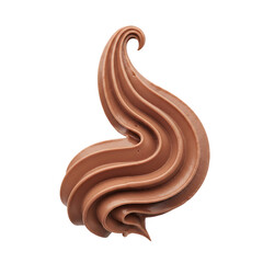 Rich chocolate swirl soft serve ice cream delight, a sweet treat for summer cravings