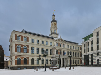 Fototapeta premium Riga Town Hall in the city center