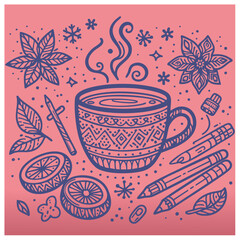 Doddle coffee time boho chic
