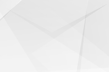 Modern abstract grey and white polygonal shapes creating clean vector background, EPS 10.