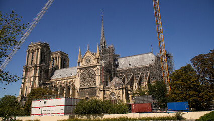 Paris in France, travel, tourism, tourist attractions, European summer