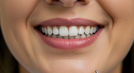 Obraz premium Smiling patient after dental consultation, showing healthy teeth and positive dental experience