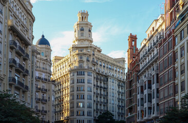 Old buildings in the city
