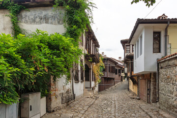 Fototapeta premium The old town of city of Plovdiv, Bulgaria