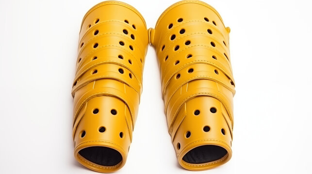 Matte shin guards