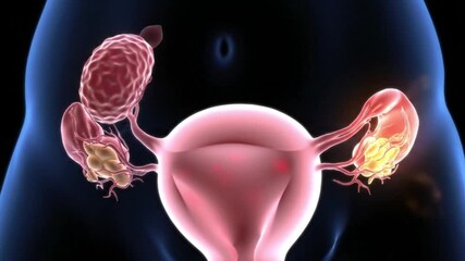 Understanding Ovarian Cysts Women s Reproductive Health Uterus Ovaries Fallopian Tubes and Female Anatomy Education