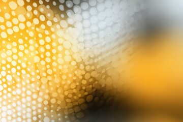 Naklejka premium Vibrant abstract background with blurred circular dot pattern and warm tones creating a mesmerizing visual effect