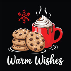 warm wishes t shirt design