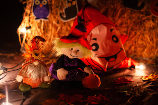 Halloween escenario sesi&oacute;n de fotos