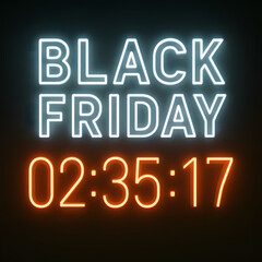 Neon Black Friday Sign