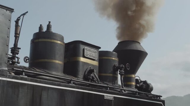 Working Steam Train Chimney