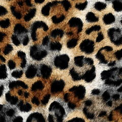 Naklejka premium Leopard Print Texture Close-Up for Fashion and Design Projects