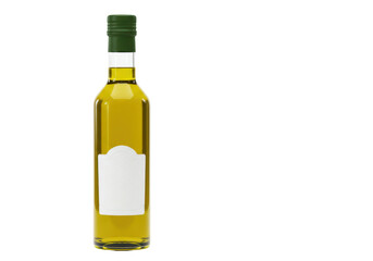 Olive Oil Bottle PNG Illustration Isolated on Transparent Background Healthy Cooking Ingredient Culinary Use