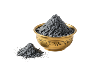 Ash Wednesday: A golden bowl filled with ash, symbolizing repentance and reflection.