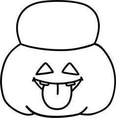 halloween pumpkin coloring page