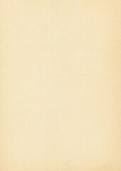 Grunge vintage paper texture of cardboard for background. Retro yellowish blank sheet of paper.