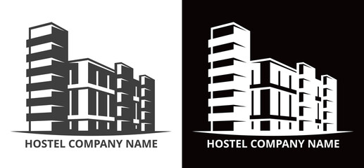 Logo tanich pokoi hostelowych