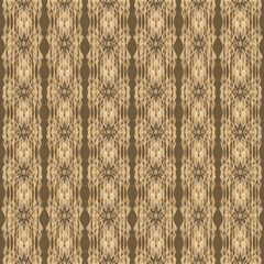 Modern Geometric Grid Ellipse Seamless Pattern