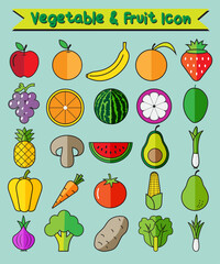 Vegetable & Fruit Icon